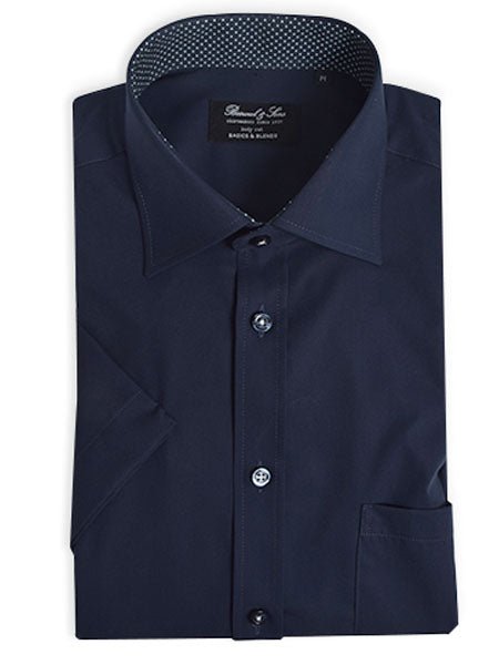 Bosweel Kortærmede skjorter 87-2030-2-28_S=37/38 - Bygholm Menswear